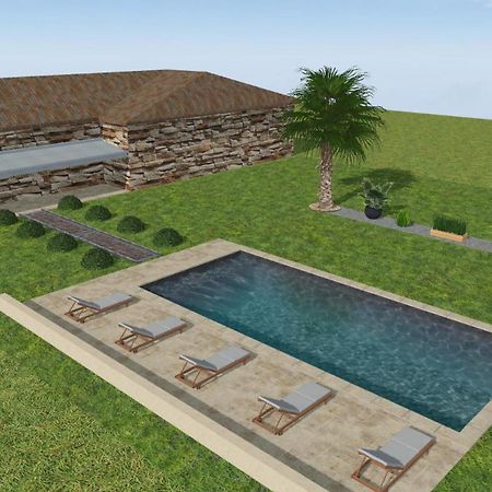 Entre Pierre Et Vigne - Charming Former Winery Farmhouse With Hot Tub & Swimming Pool Monestier  Eksteriør bilde
