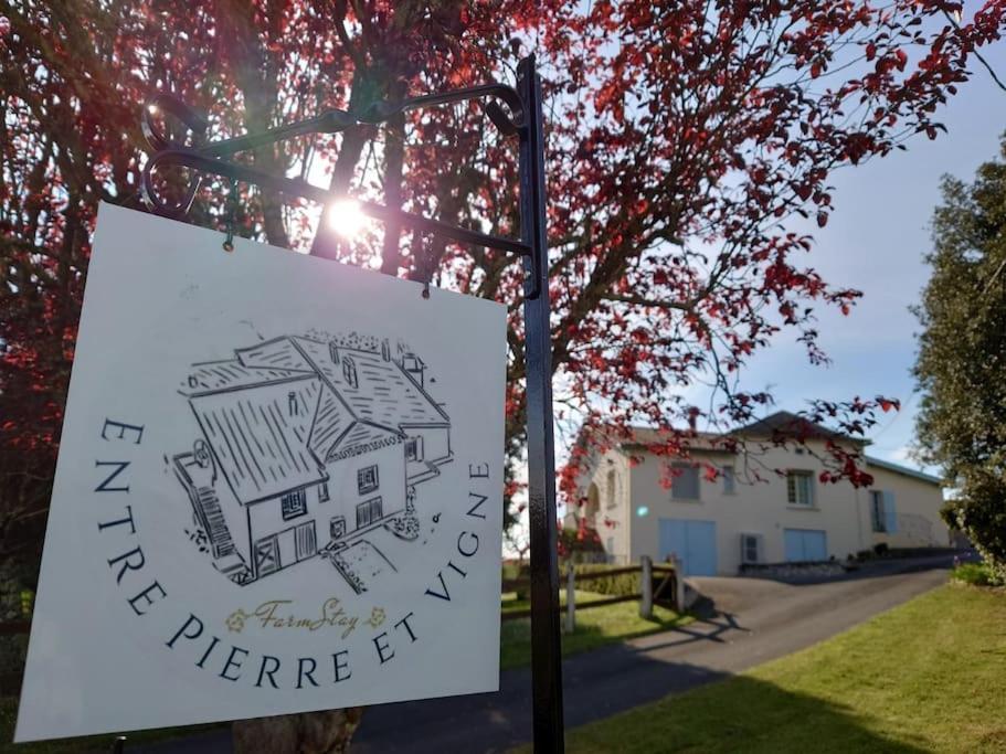 Entre Pierre Et Vigne - Charming Former Winery Farmhouse With Hot Tub & Swimming Pool Monestier  Eksteriør bilde